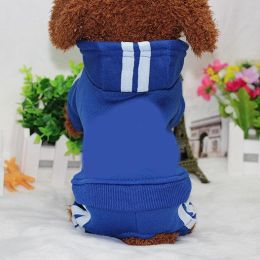 Pet four-legged clothes (Color: Dark Blue, size: XXL)